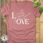 Heather Mauve / S Love Gardening T-Shirt T-Shirt