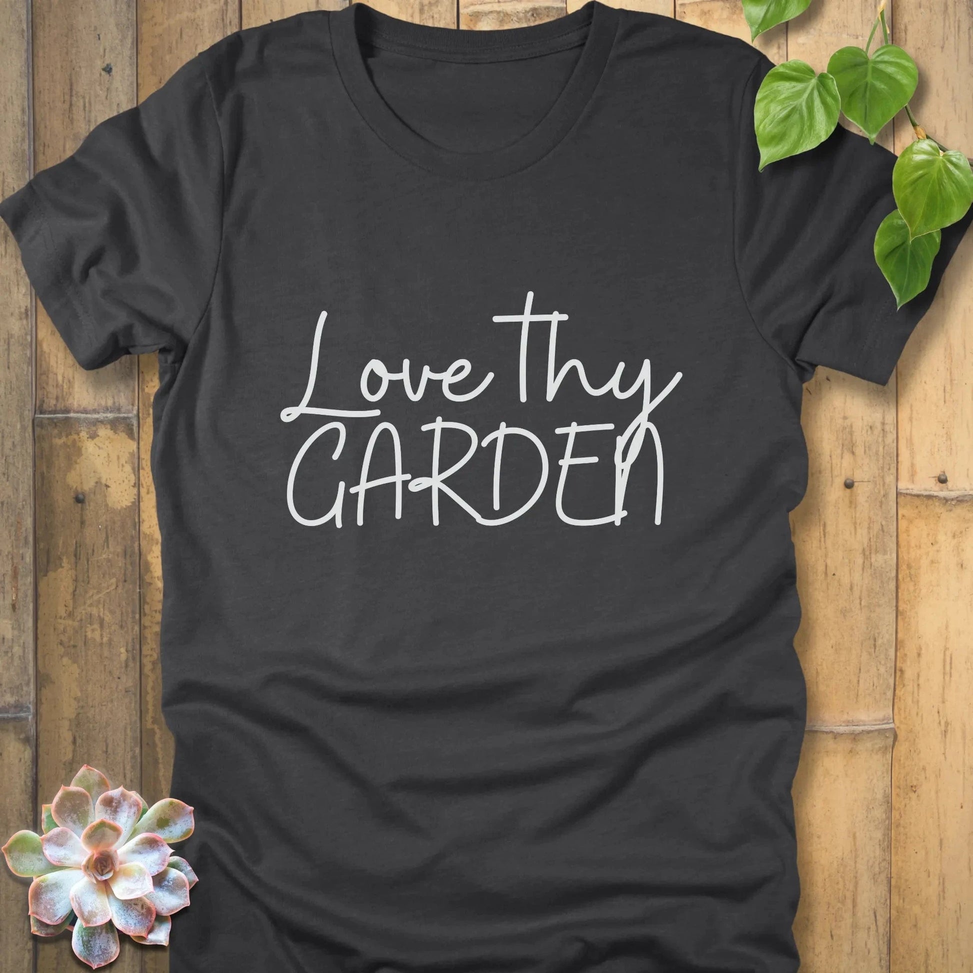 Dark Grey Heather / S Love Thy Garden - T-Shirt T-Shirt