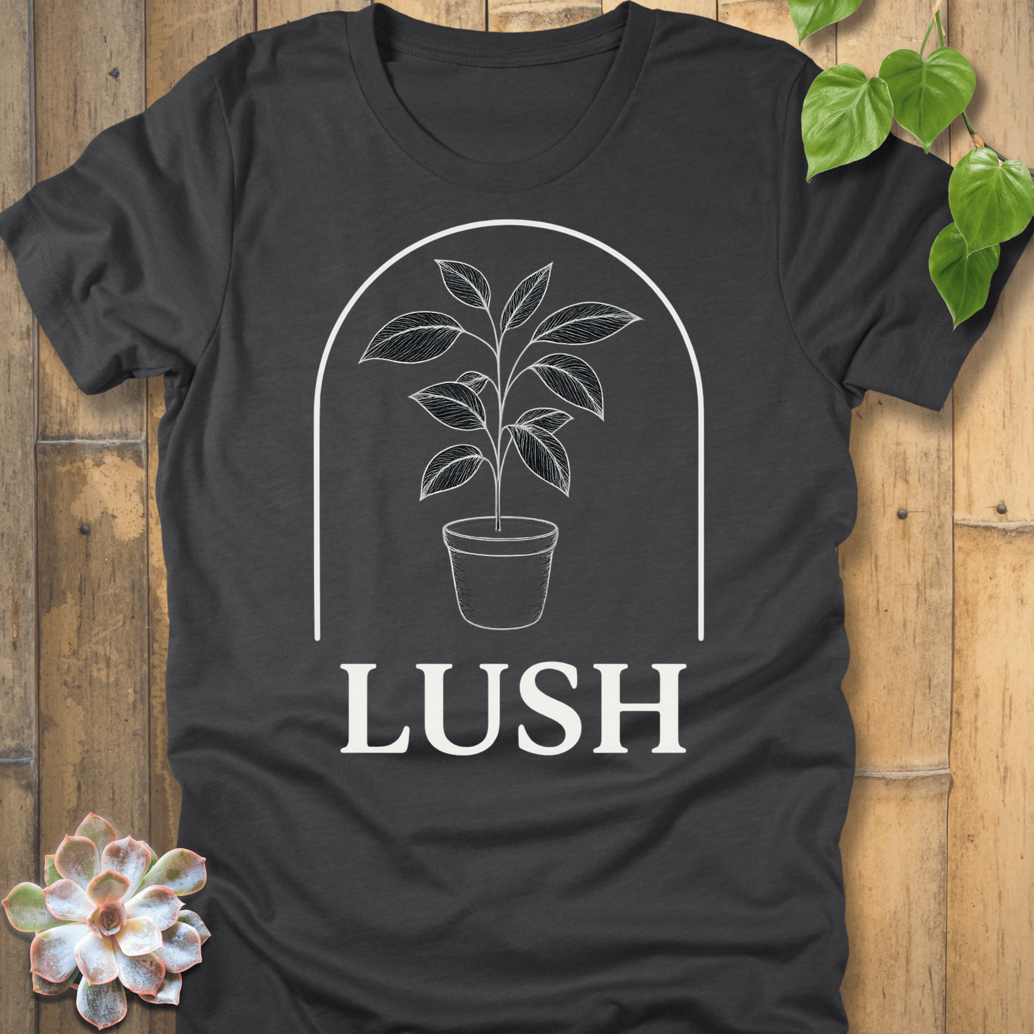 Dark Grey Heather / S Lush T-Shirt T-Shirt