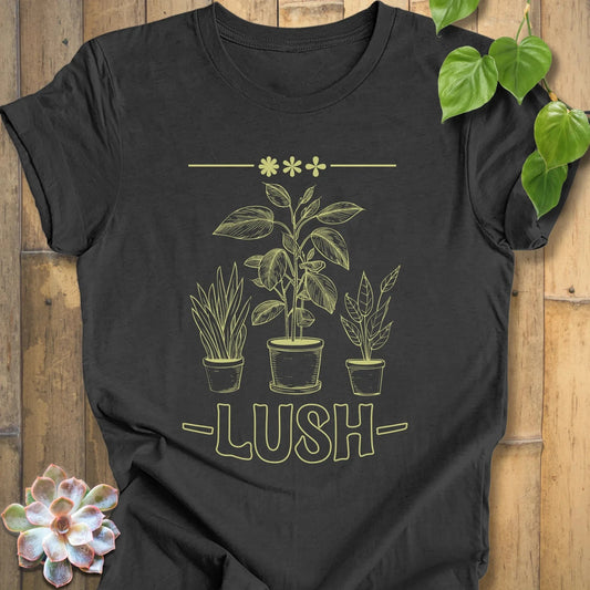 Dark Grey Heather / XS Lush T-Shirt T-Shirt