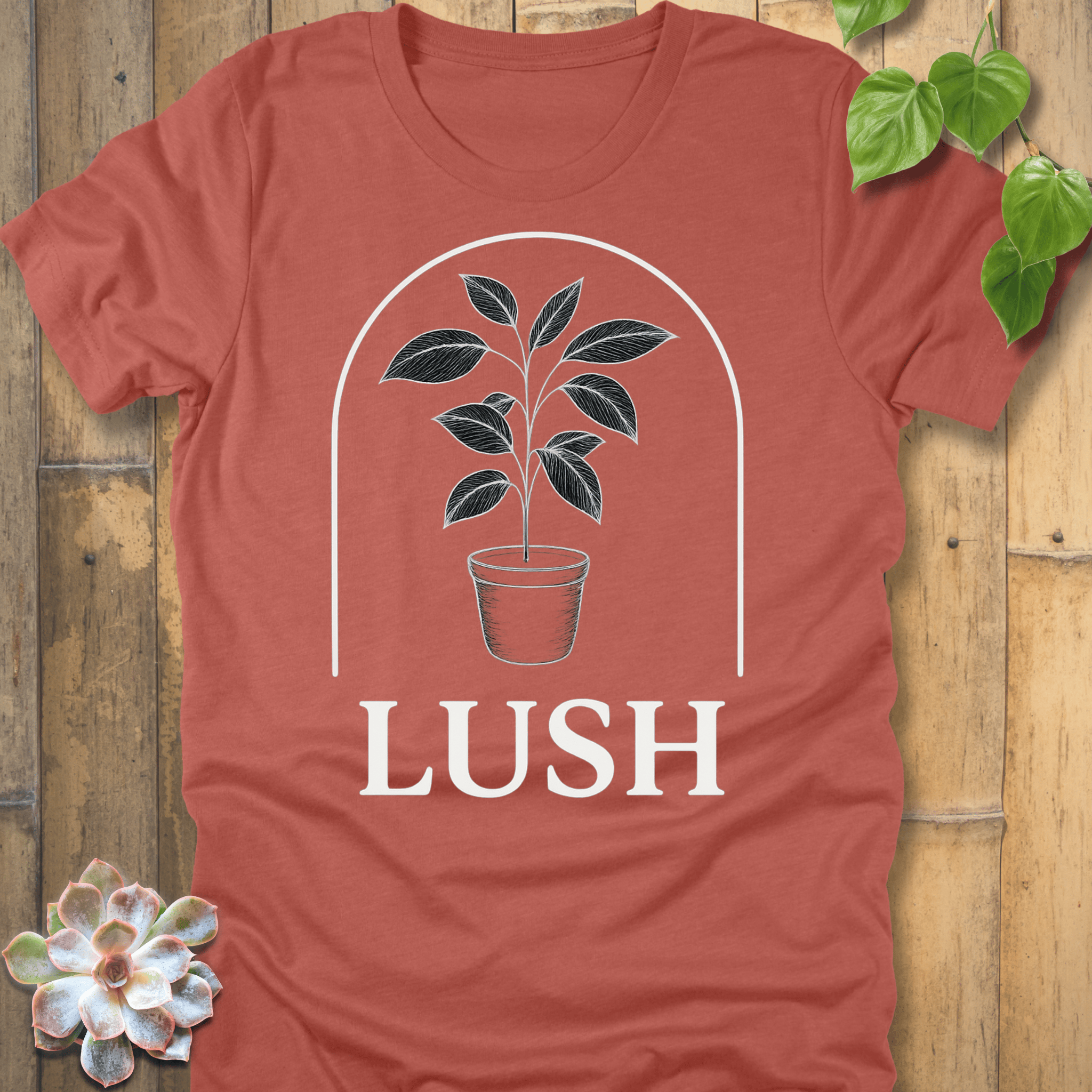 Heather Clay / S Lush T-Shirt T-Shirt