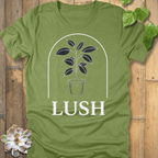 Heather Green / M Lush T-Shirt T-Shirt