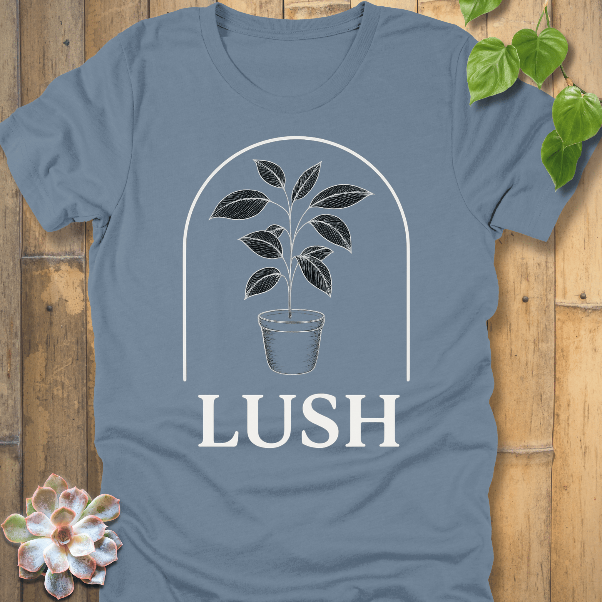 Steel Blue / S Lush T-Shirt T-Shirt