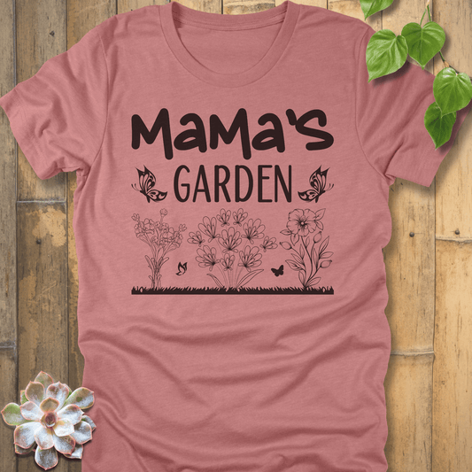Heather Mauve / S Mama's Garden T-shirt T-Shirt