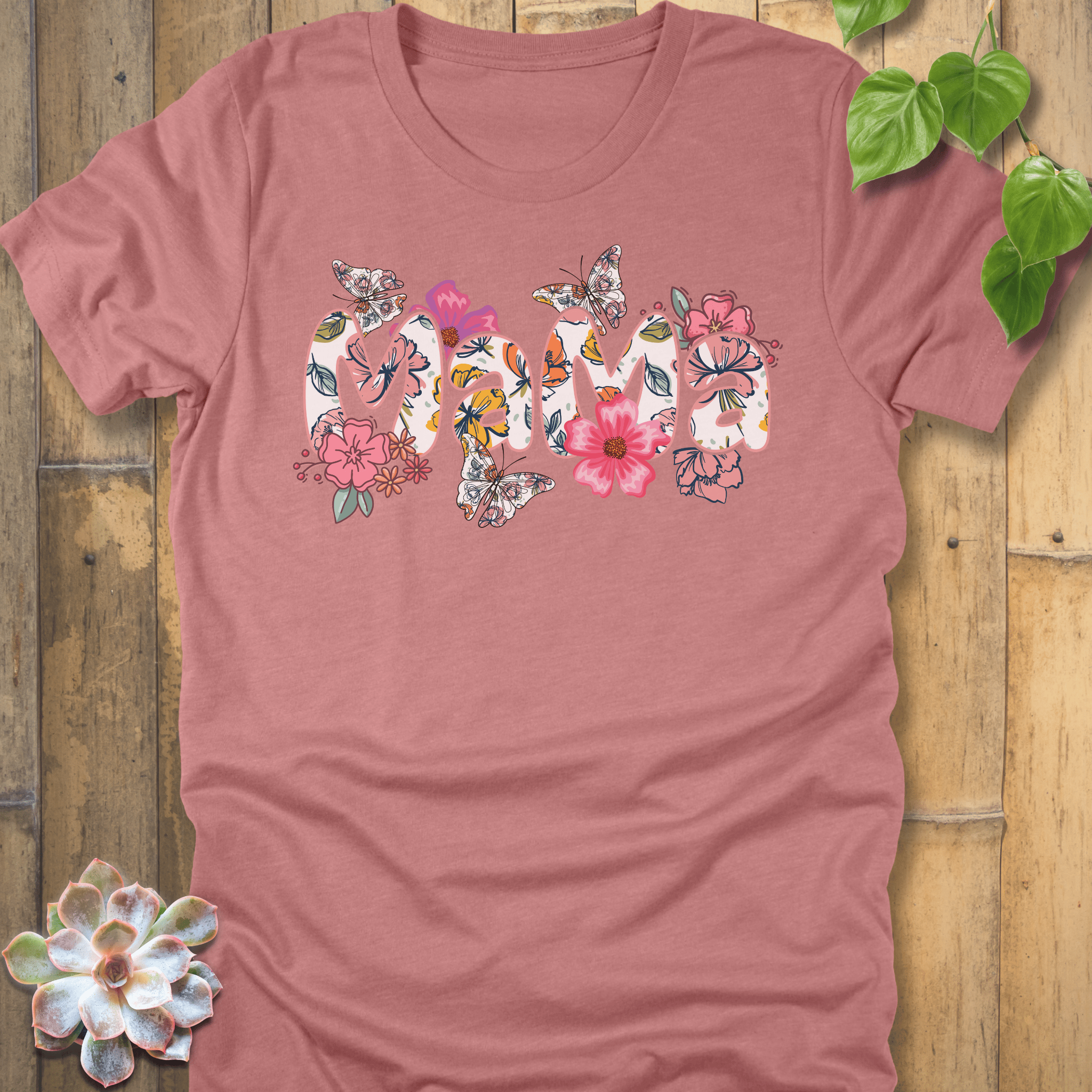 Heather Mauve / S Mama T-shirt T-Shirt