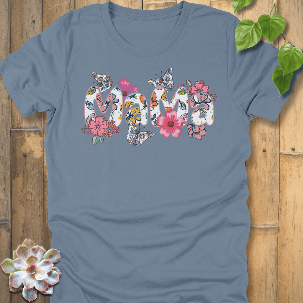 Steel Blue / S Mama T-shirt T-Shirt