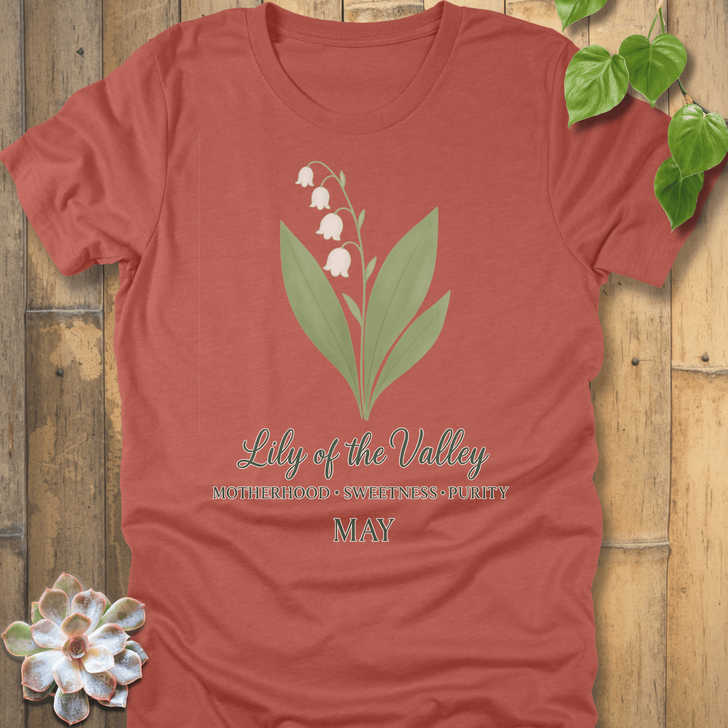 Heather Clay / S May Lily Of The Wall T-shirt T-Shirt