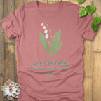 Heather Mauve / S May Lily Of The Wall T-shirt T-Shirt