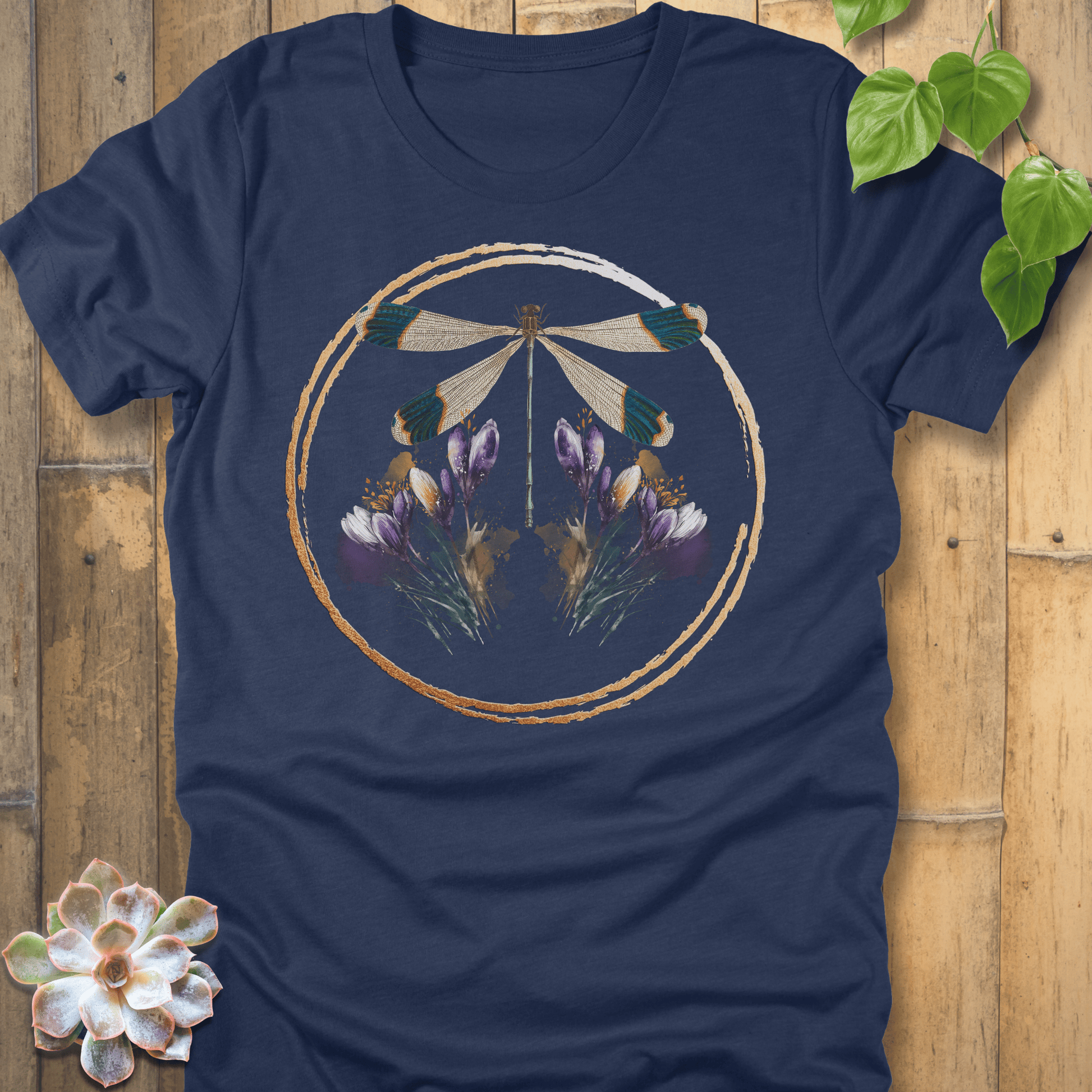 Heather Navy / S Meadow Circle T-Shirt T-Shirt