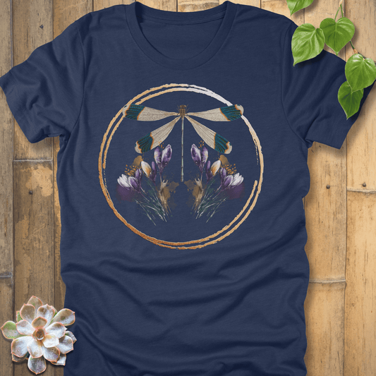 Heather Navy / S Meadow Circle T-Shirt T-Shirt