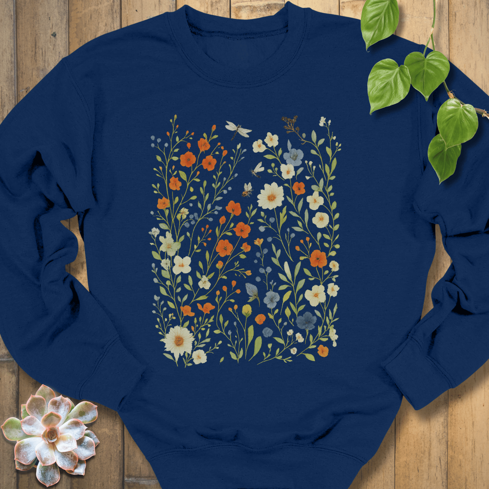 Navy / S Meadow Magic Sweatshirt Sweatshirt