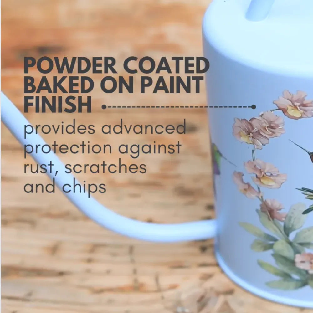 Metal Indoor Watering Can | Blue Garden Accessories