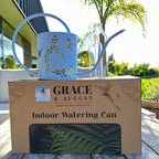 Metal Indoor Watering Can | Blue Garden Accessories