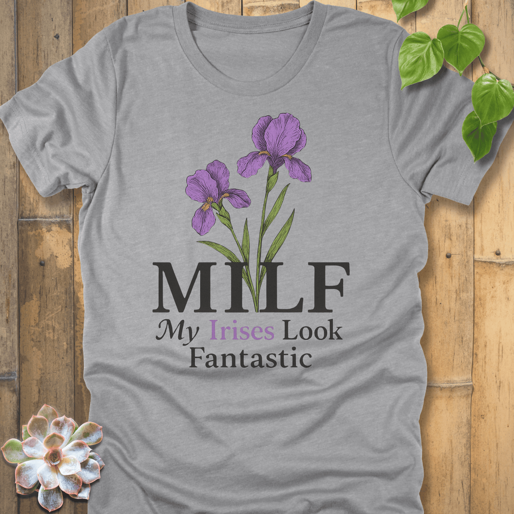 Athletic Heather / S MILF T-shirt T-Shirt
