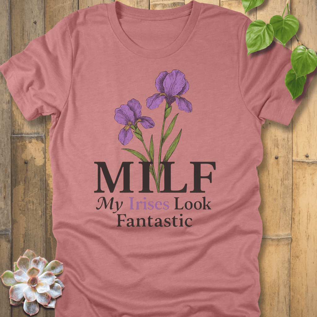 Heather Mauve / S MILF T-shirt T-Shirt