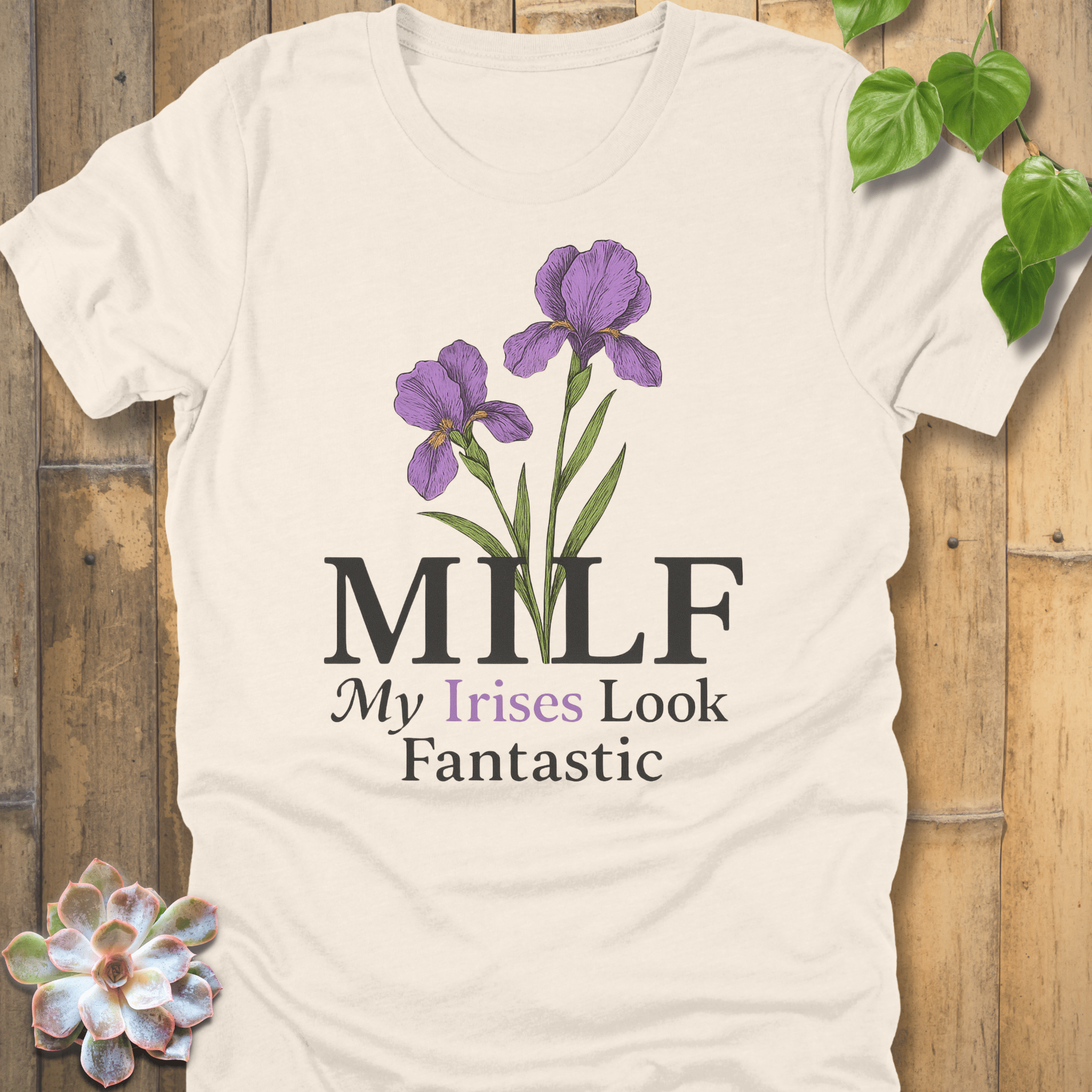 Natural / S MILF T-shirt T-Shirt