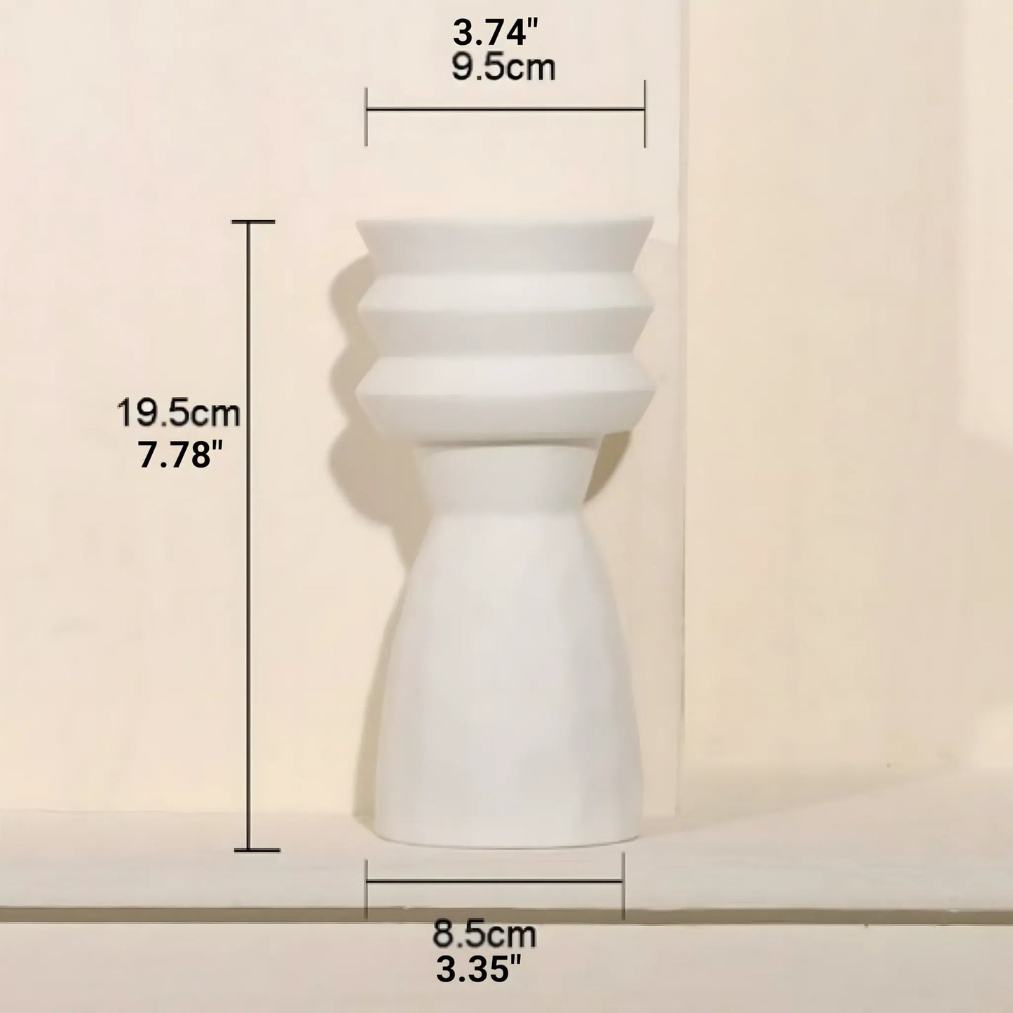 Ripple Modern Ceramic Vase Home & Garden