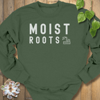 Military Green / S Moist Roots Sweatshirt Sweatshirt