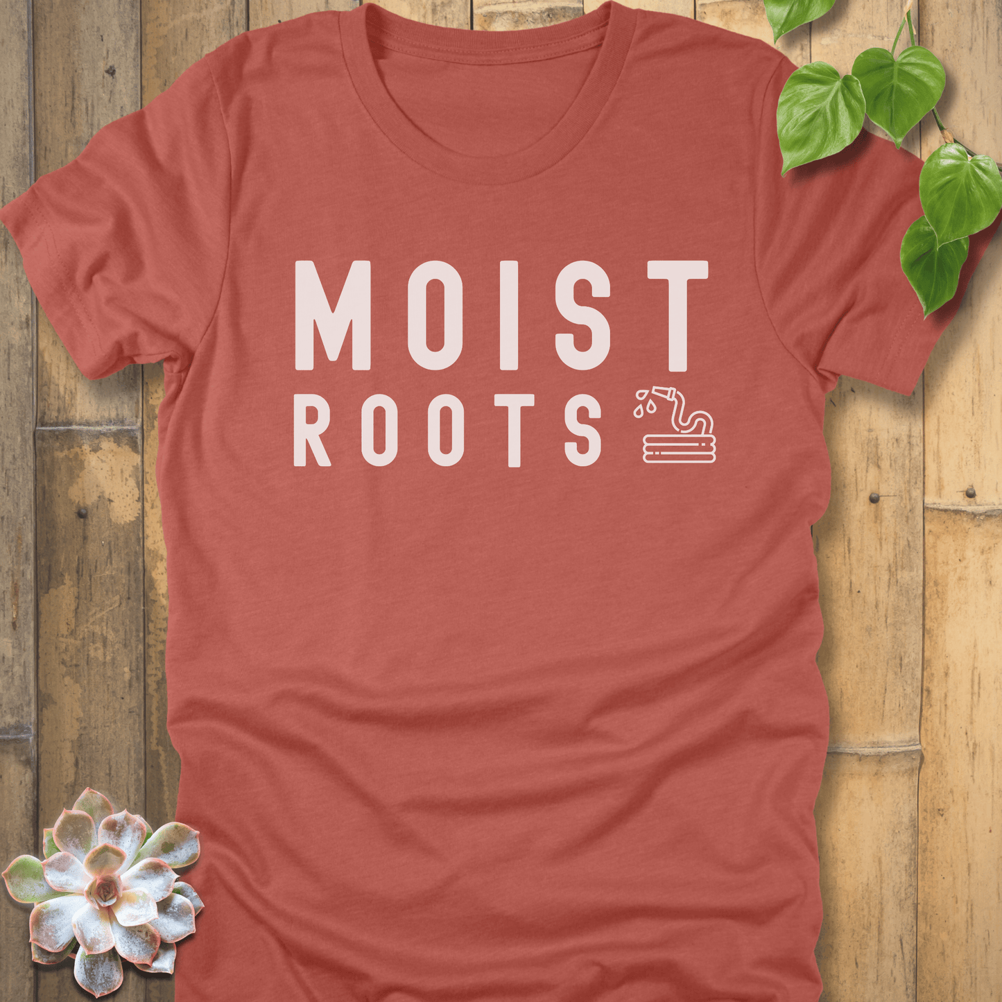 Heather Clay / S Moist Roots T-Shirt T-Shirt