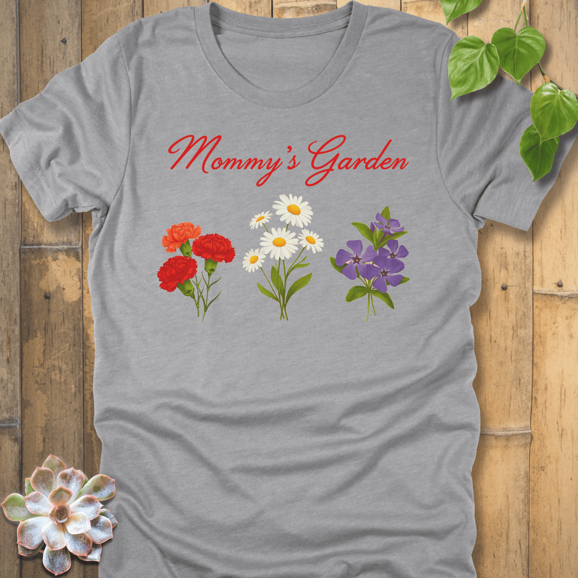 Athletic Heather / S Mommy's Garden T-shirt T-Shirt