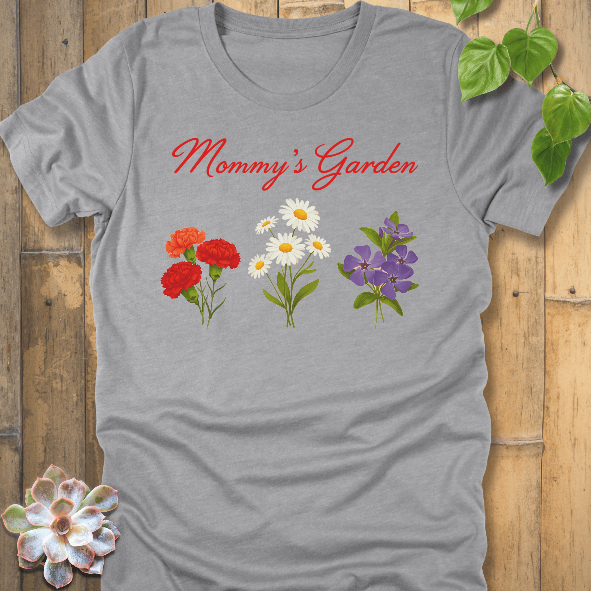 Athletic Heather / S Mommy's Garden T-shirt T-Shirt