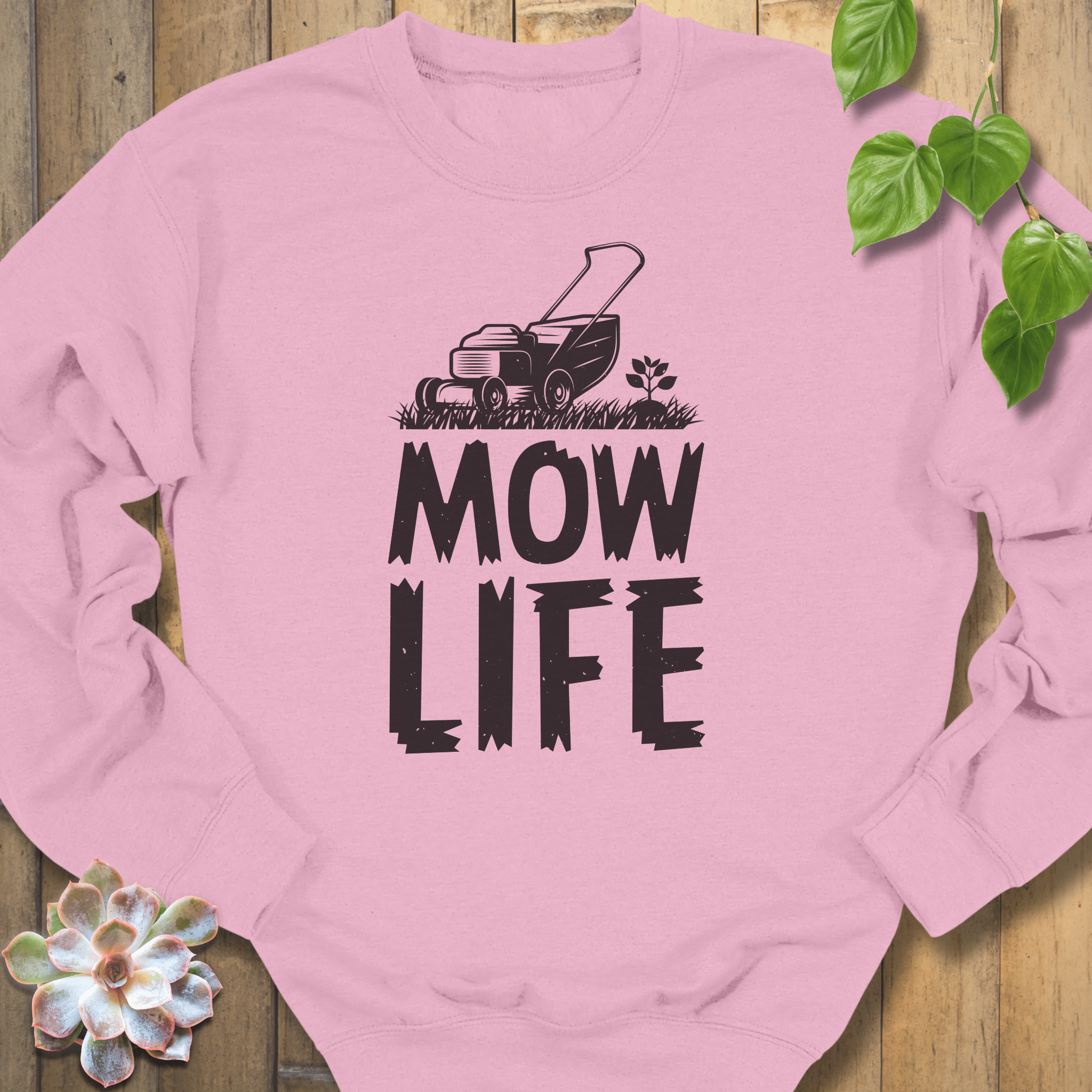 Light Pink / S Mow Life Sweatshirt Sweatshirt