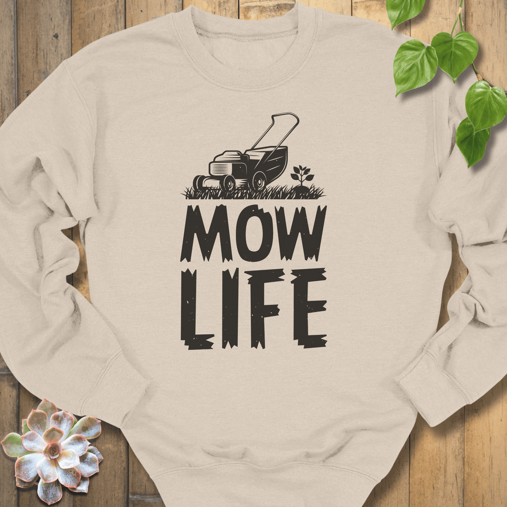 Sand / S Mow Life Sweatshirt Sweatshirt