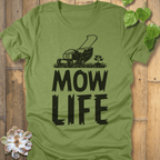 Heather Green / S Mow Life T-Shirt T-Shirt