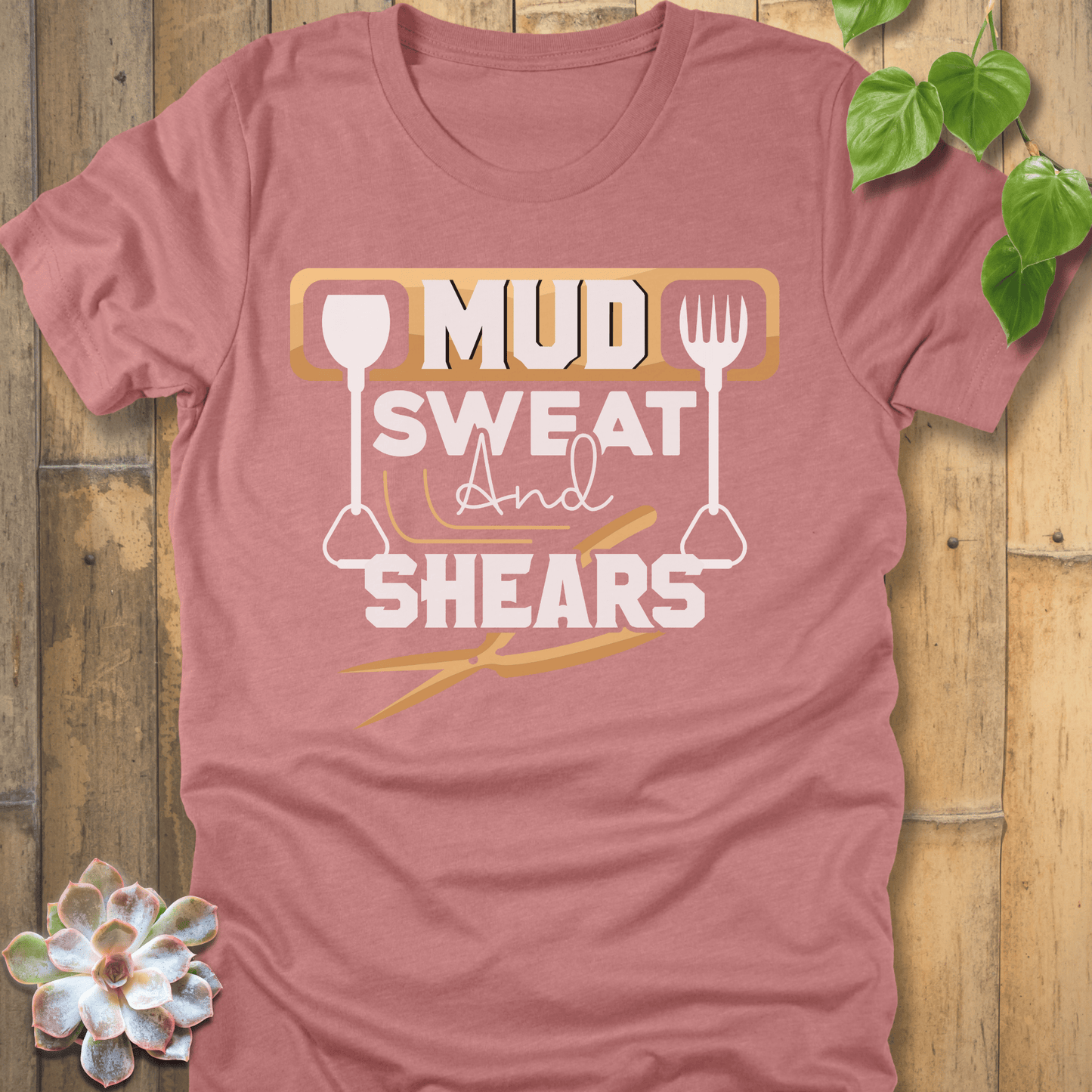 Heather Mauve / S Mud Sweat And Shears T-Shirt T-Shirt