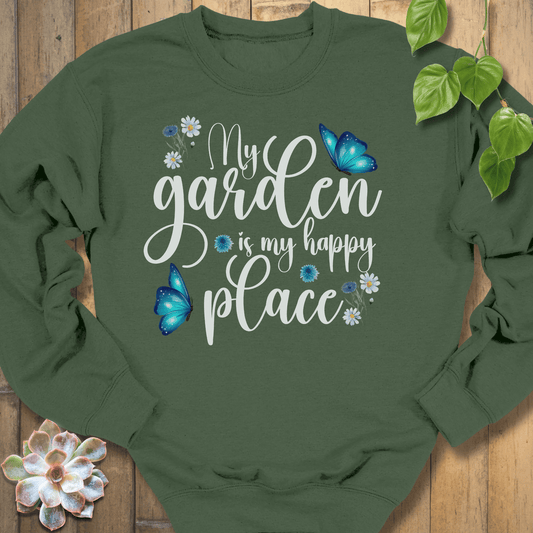 Military Green / S My Garden Sweatshirt Sweatshirt