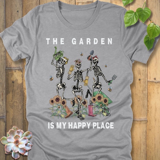 Athletic Heather / S My Happy Place T-Shirt T-Shirt