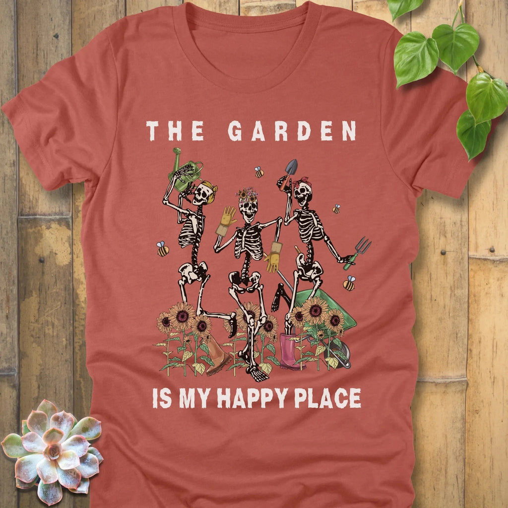 Heather Clay / S My Happy Place T-Shirt T-Shirt