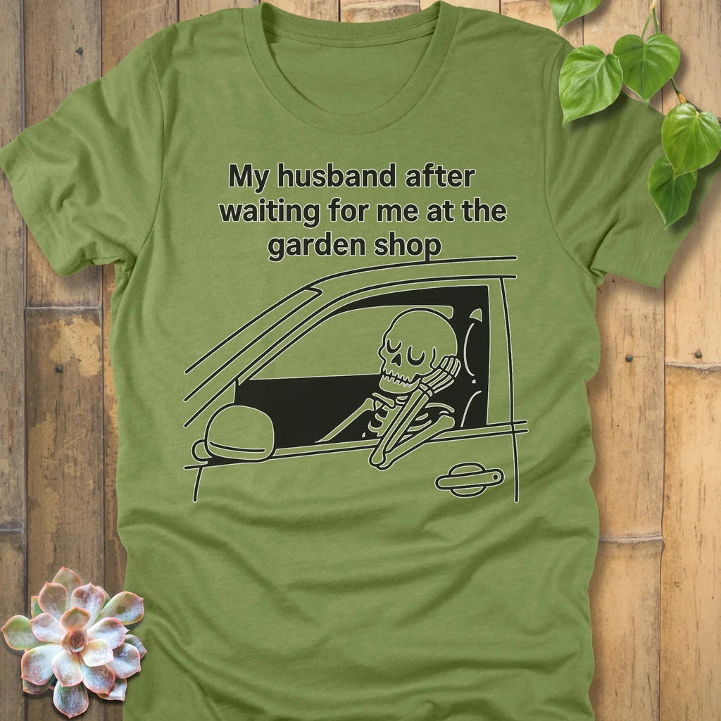 Heather Green / S My Husband T-Shirt T-Shirt