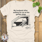 Natural / S My Husband T-Shirt T-Shirt
