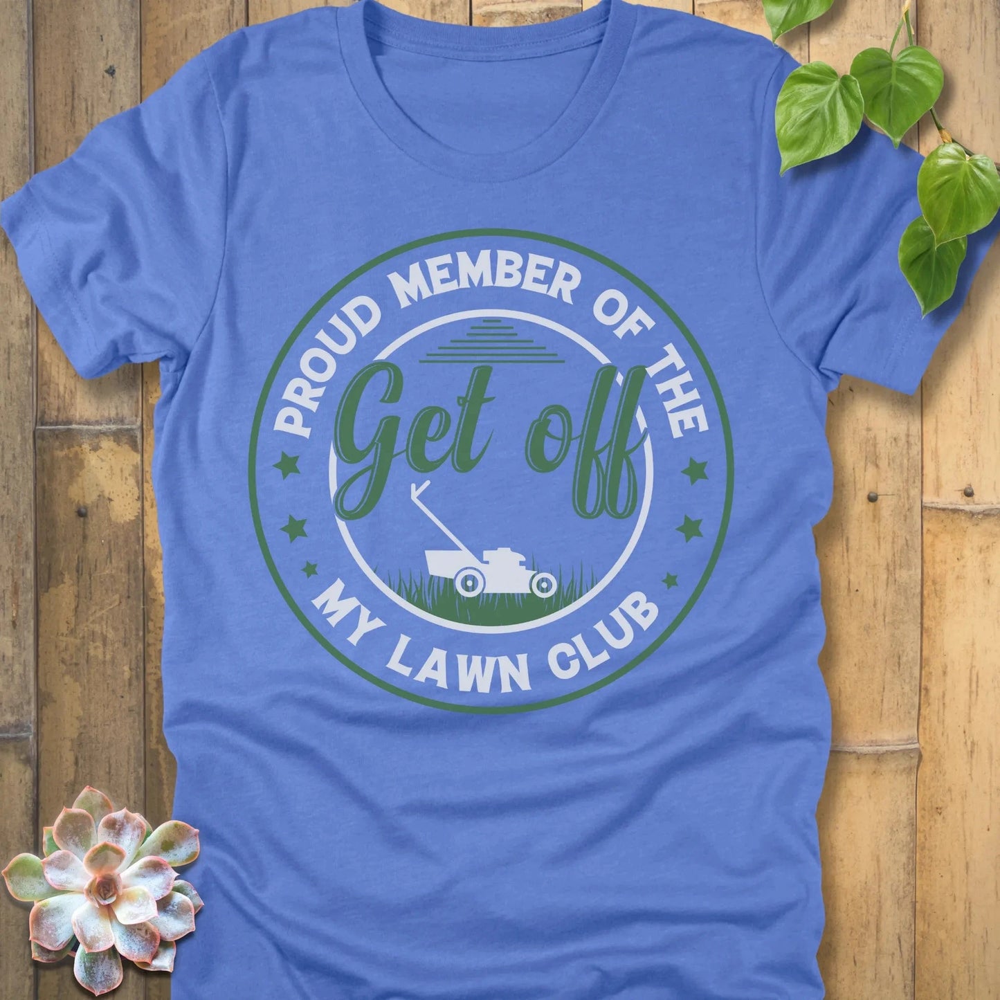 Heather Columbia Blue / S My Lawn Club T-Shirt T-Shirt