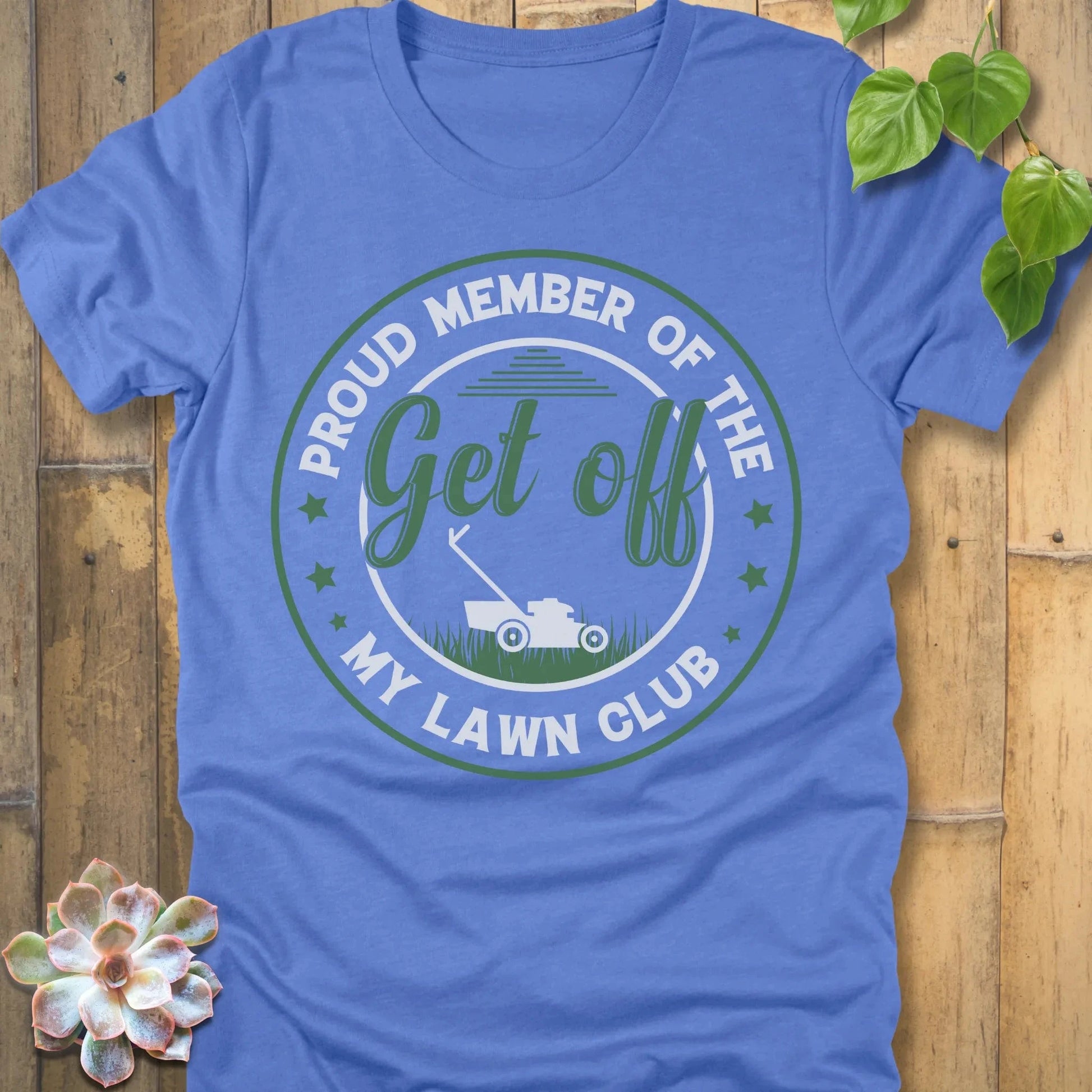 Heather Columbia Blue / S My Lawn Club T-Shirt T-Shirt