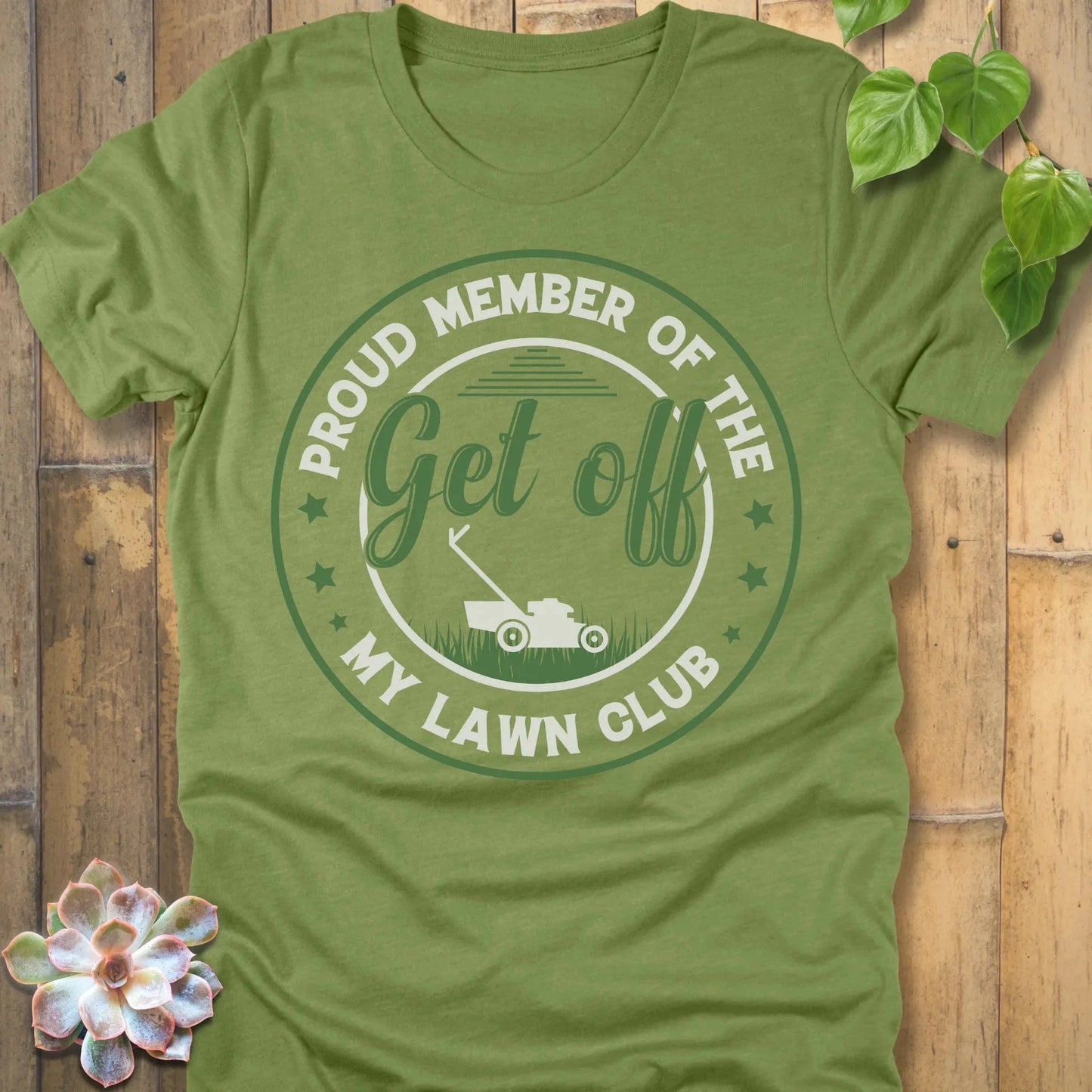 Heather Green / S My Lawn Club T-Shirt T-Shirt