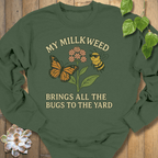 Military Green / S My Milkweed Sweatshirt Sweatshirt
