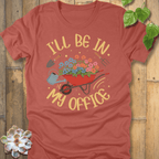 Heather Clay / S My Office - Wheelbarrow T-Shirt T-Shirt