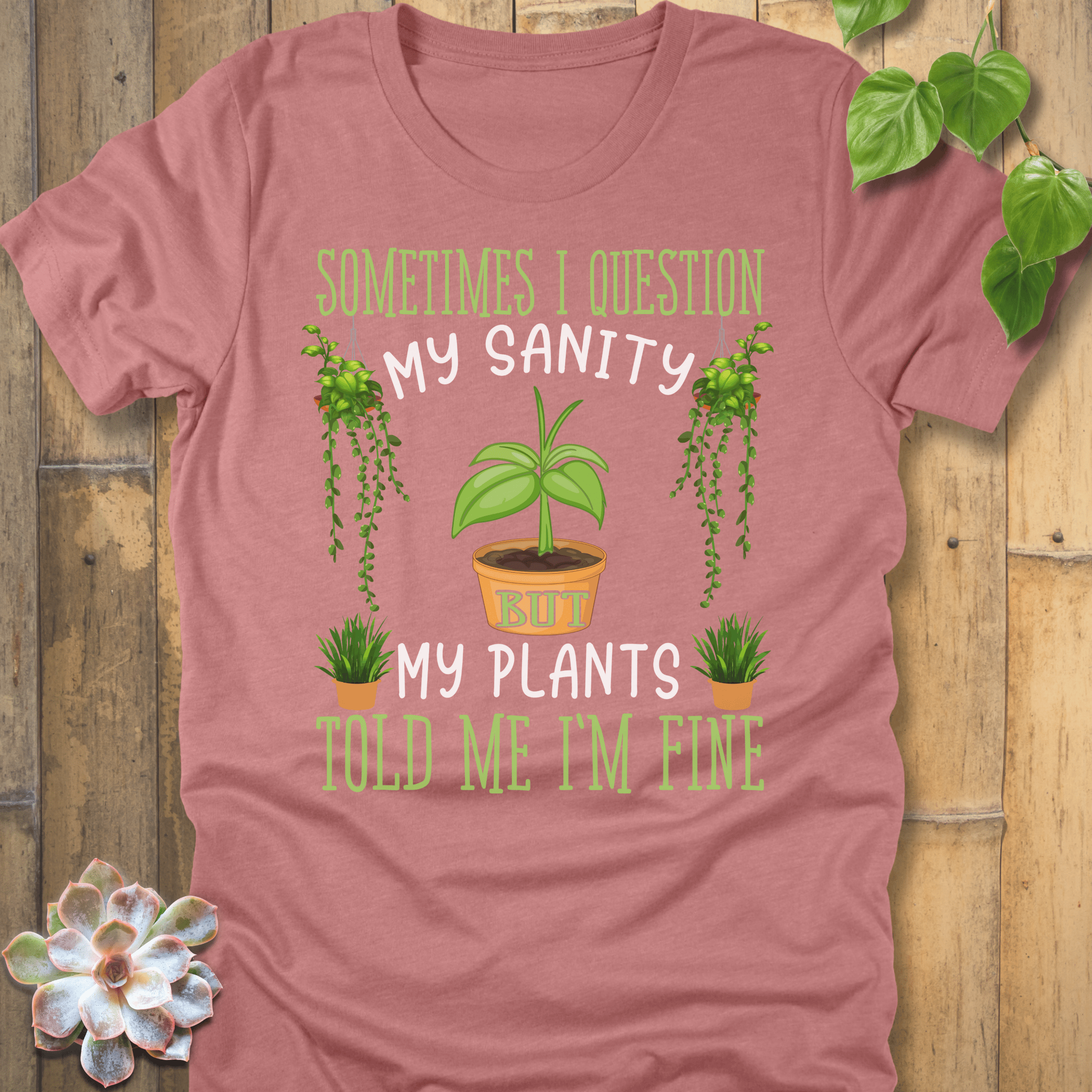 Heather Mauve / S My Sanity T-shirt T-Shirt