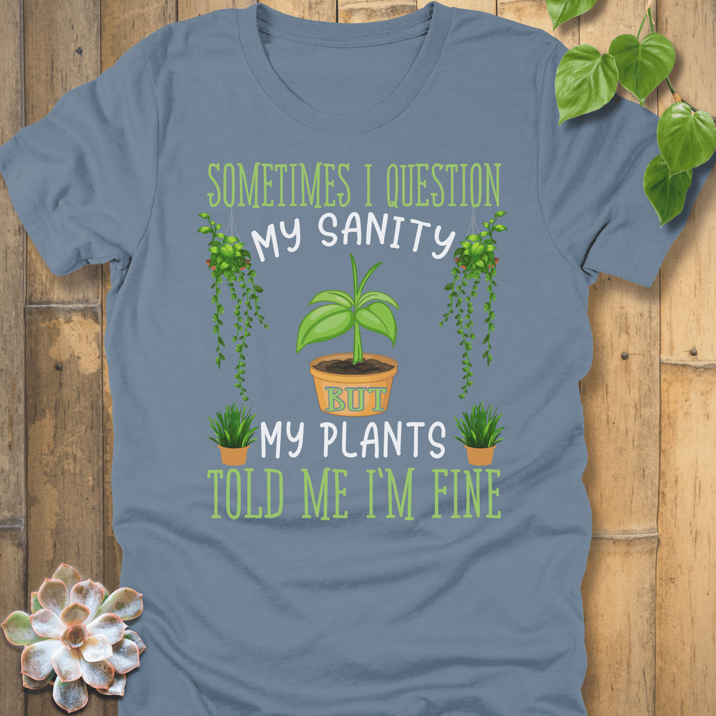 Steel Blue / S My Sanity T-shirt T-Shirt