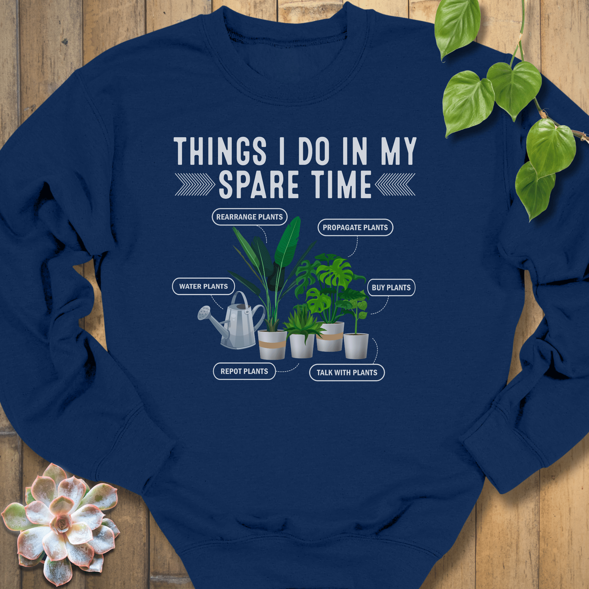 Navy / S My Spare Time Sweatshirt Sweatshirt