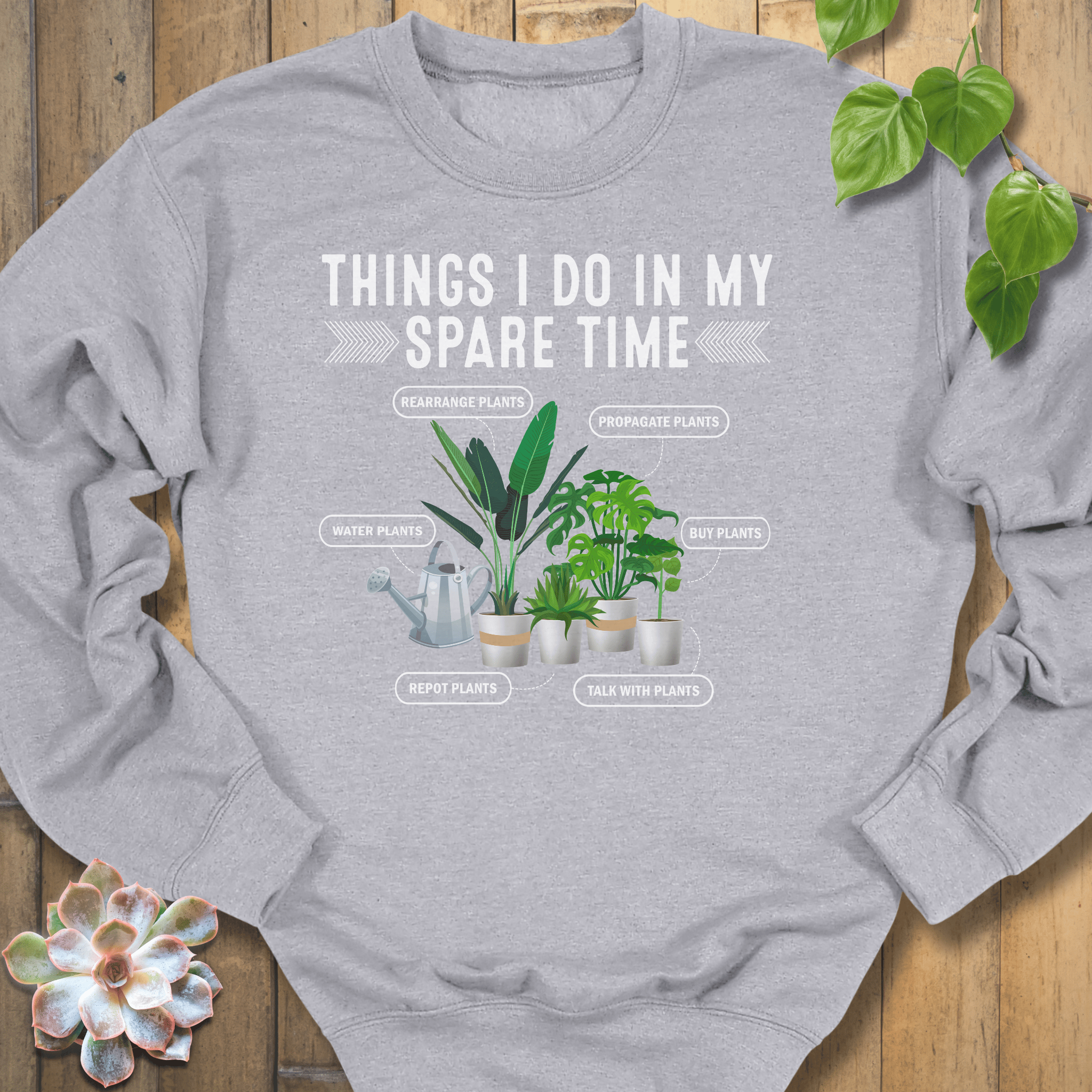 Sport Grey / S My Spare Time Sweatshirt Sweatshirt