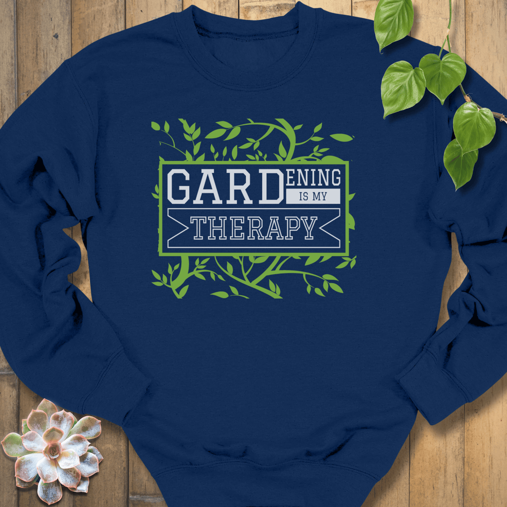 Navy / S My Therapy Sweatshirt Sweatshirt