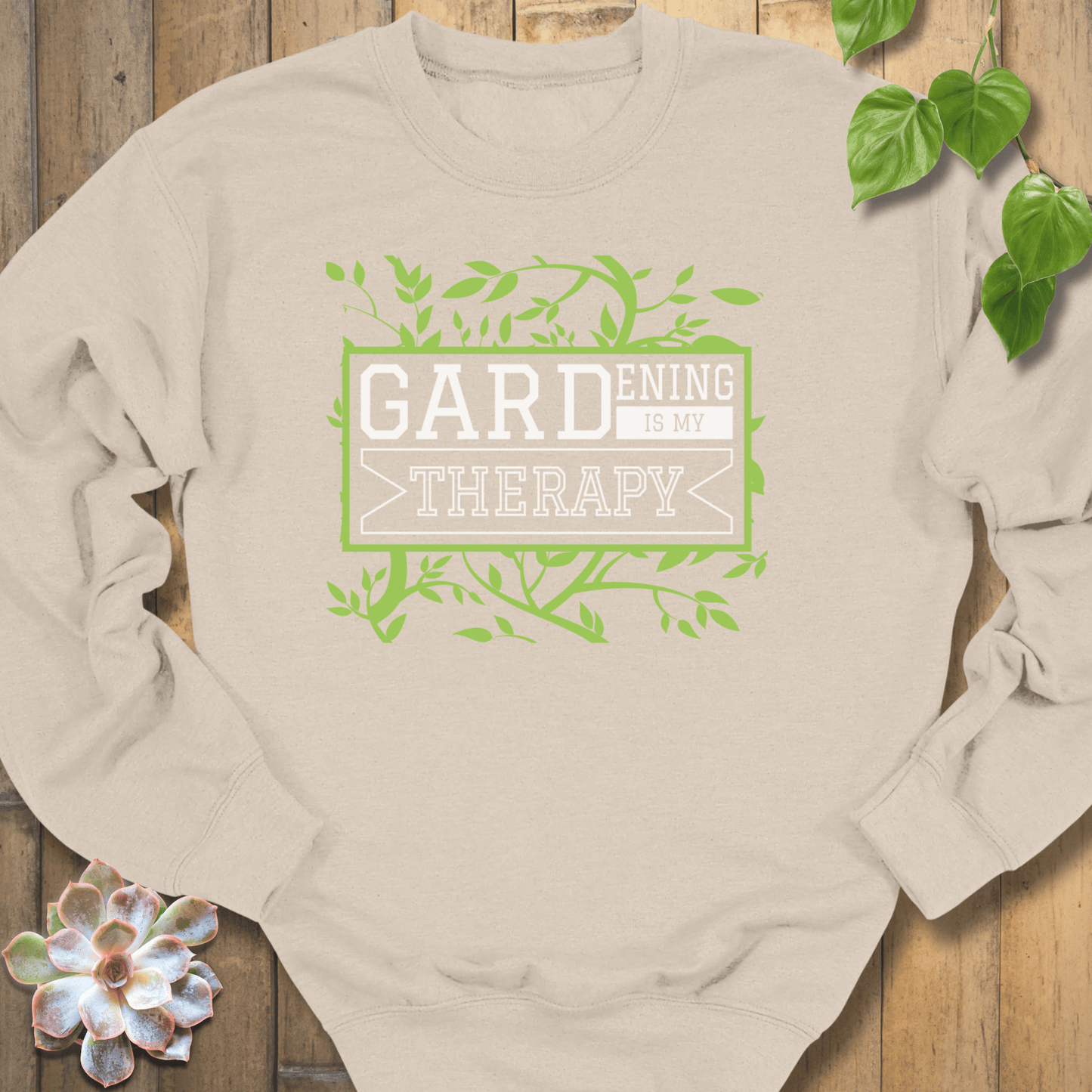 Sand / S My Therapy Sweatshirt Sweatshirt