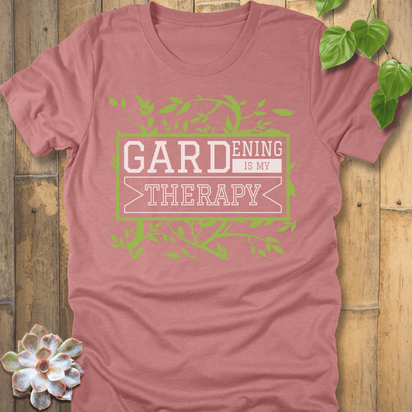 Heather Mauve / S My Therapy T-Shirt T-Shirt