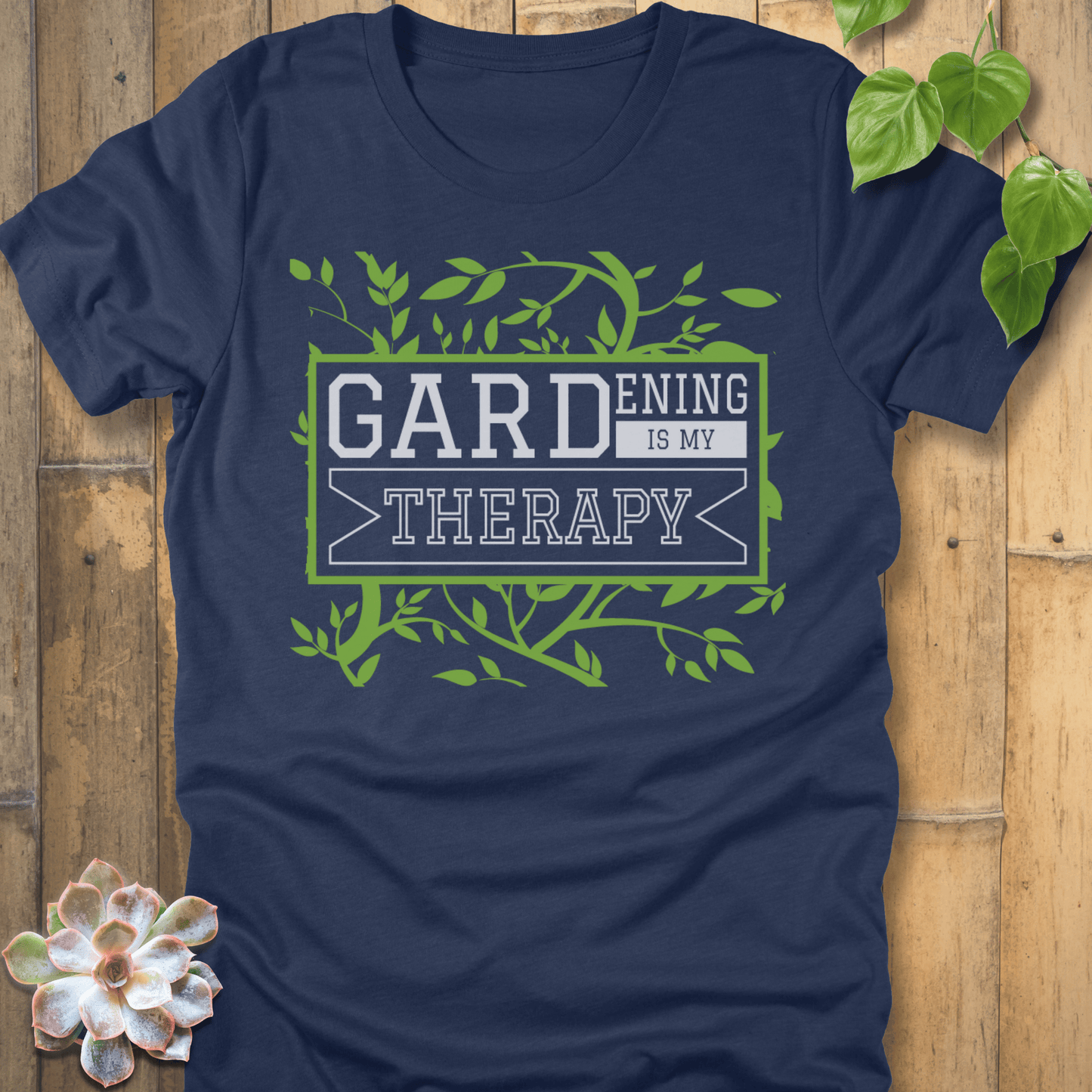 Heather Navy / S My Therapy T-Shirt T-Shirt