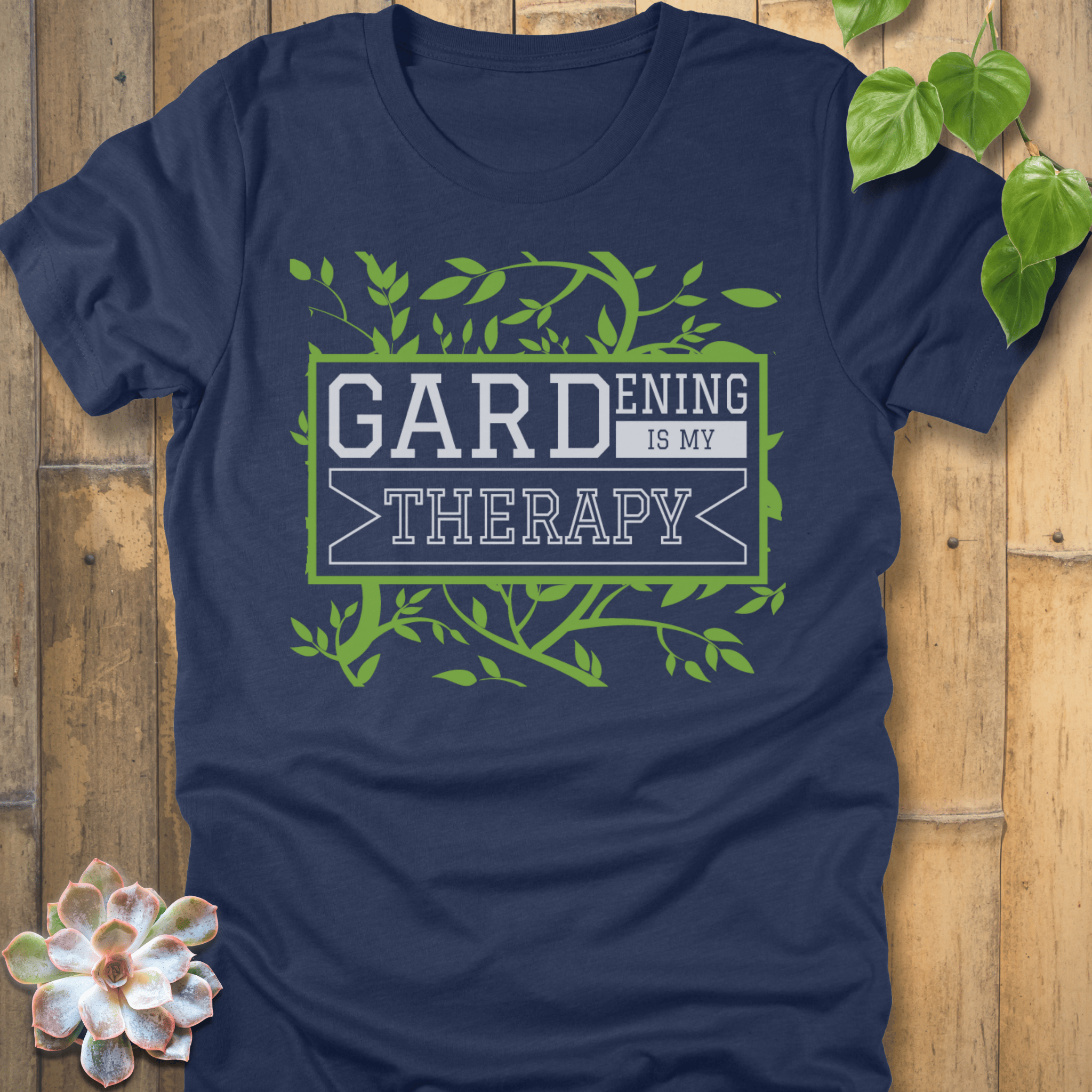Heather Navy / S My Therapy T-Shirt T-Shirt