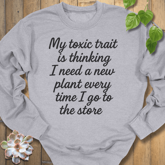 Sport Grey / S My Toxic Trait Sweatshirt Sweatshirt