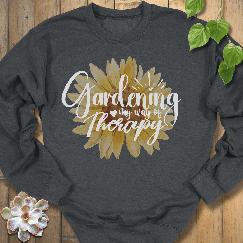 Dark Heather / S My Way Of Therapy Sweatshirt Sweatshirt